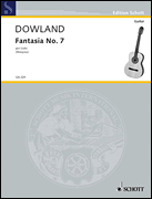 Product Cover for Fantasia No. 7 Guitar Solo Schott  by Hal Leonard