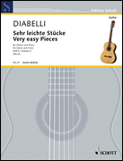 Cover for Very Easy Pieces for Guitar and Piano : Schott by Hal Leonard