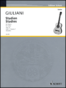 Studies for Guitar, Op. 1a – Volume 1