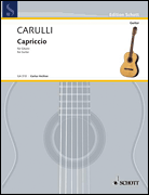 Product Cover for Capriccio Guitar Solo Schott  by Hal Leonard