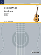 Product Cover for Canticum Guitar Solo Schott  by Hal Leonard