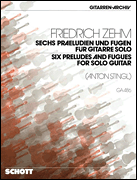 Product Cover for Six Preludes and Fugues Guitar Solo Schott  by Hal Leonard