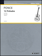 12 Preludes (Easy Etudes) Guitar Solo