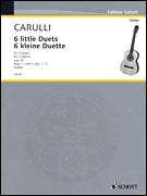 Six Little Guitar Duets, Op. 34 Volume 1