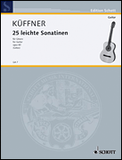 Cover for 25 Easy Sonatinas, Op. 80 : Schott by Hal Leonard