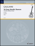 Product Cover for 16 Easy Nordic Dances Guitar Solo Schott  by Hal Leonard