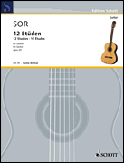 12 Studies, Op. 29 Guitar Solo