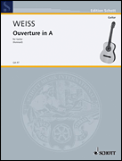 Product Cover for Overture in A Major Guitar Solo Schott  by Hal Leonard