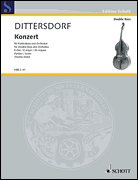 Product Cover for Double Bass Concerto in E Major (Krebs 172)  Schott  by Hal Leonard