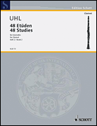 Cover for 48 Studies for Clarinet : Schott by Hal Leonard