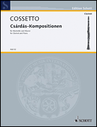Product Cover for Csárdás-Compositions Clarinet and Piano Schott  by Hal Leonard