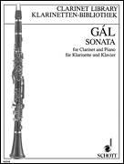 Product Cover for Sonata, Op. 84 Clarinet and Piano Schott  by Hal Leonard