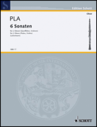 Cover for 6 Sonatas for 2 Oboes : Schott by Hal Leonard