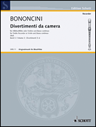 Cover for Divertimenti da camera, Volume 3 : Schott by Hal Leonard