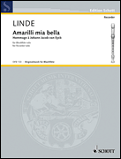 Product Cover for Amarilli mia bella Homage à Johann Jacob van Eyck - for Descant, Treble, and Bass Recorder Schott  by Hal Leonard