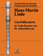 Product Cover for Una Follia Nuova for Treble Recorder Schott  by Hal Leonard