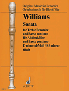 Product Cover for Sonata in D minor for Treble Recorder and B.C. Schott  by Hal Leonard
