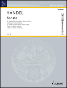 Cover for 2 Sonatas: No. 1 in C minor : Schott by Hal Leonard