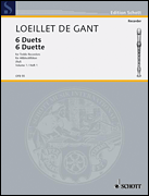 6 Duets – Volume 1 for 2 Treble Recorders (Flutes, Oboes, Violins) - Performance Score
