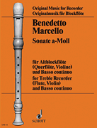 Product Cover for 2 Sonatas: No. 10 in A minor, Op. 2 for Treble Recorder and B.C. Schott  by Hal Leonard