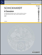 Cover for Sonatas 6 Op. 1 Vol. 1 Alto Rec : Schott by Hal Leonard