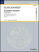 Cover for 6 Easy Sonatas, Volume 1 : Schott by Hal Leonard
