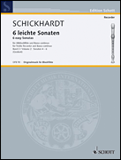 Cover for Easy Sonatas 6 Vol. 2 Alto Rec : Schott by Hal Leonard