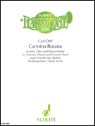 Carmina Burana for Chorus and Wind Band - Study Score