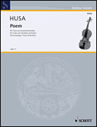 Product Cover for Poème for Viola and Piano Reduction Schott  by Hal Leonard