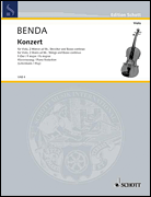 Product Cover for Concerto in F Major for Viola and Piano Reduction Schott  by Hal Leonard