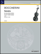 Product Cover for Sonata in C minor, G 18 for Viola and Basso Continuo Schott  by Hal Leonard