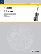 Cover for 3 Sonatas, Op. 27 : Schott by Hal Leonard