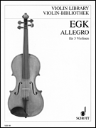 Allegro for 3 Violins - Score and Parts