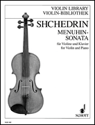 Cover for Menuhin-Sonata : Schott by Hal Leonard
