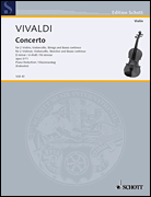 Product Cover for Concerto in D minor, Op. 3/11 for Violin and Piano Reduction Schott  by Hal Leonard