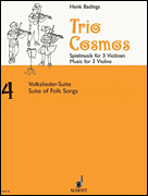 Cover for Trio-Cosmos No. 4 : Schott by Hal Leonard