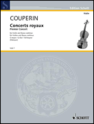 Cover for Concerts royaux: Premier Concert in G Major : Schott by Hal Leonard