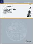 Cover for Concerts royaux: Troisième Concert in A Major : Schott by Hal Leonard
