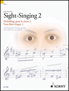 Cover for Sight-Singing Volume 2 : Schott by Hal Leonard