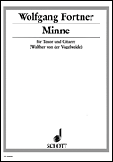 Cover for Fortner Minne Tenvce/gtr : Schott by Hal Leonard