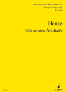 Cover for Ode an eine Äolsharfe : Schott by Hal Leonard