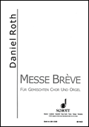 Product Cover for Missa Brève for Mixed Choir (SATB) and Organ Schott  by Hal Leonard