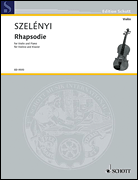 Cover for Rhapsodie : Schott by Hal Leonard