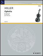 Cover for Ophelia : Schott by Hal Leonard