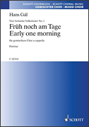 Cover for Fruh Noch Am Tage : Schott by Hal Leonard