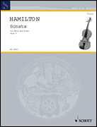 Cover for Viola Sonata Op. 9 : Schott by Hal Leonard