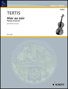 Cover for Hier Au Soir **pop** : Schott by Hal Leonard