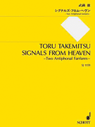 Cover for Signals from Heaven - Two Antiphonal Fanfares : Study Score by Hal Leonard