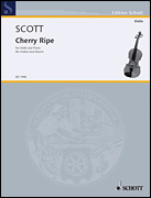 Cover for Cherry Ripe Vn/pf       ***pop*** : Schott by Hal Leonard