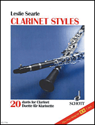 Cover for Clarinet Styles Clarinet/cassette : Schott by Hal Leonard